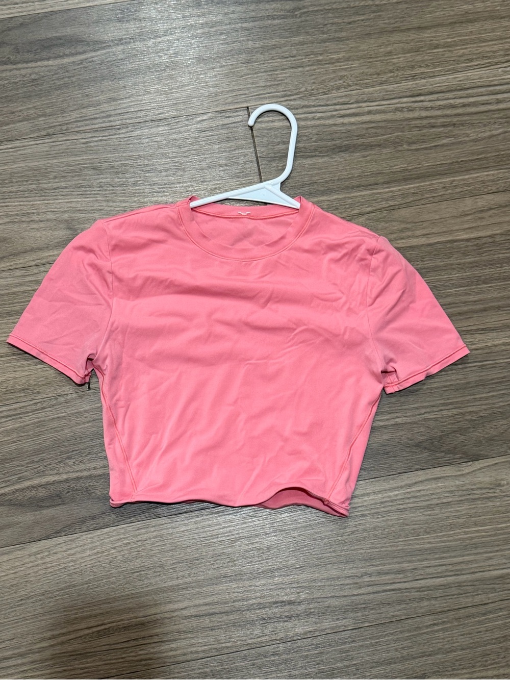 Women's Pink Crop Tee Lululemon